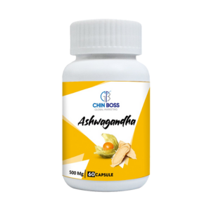Chin Boss Ashwagandha 500mg Capsules 60