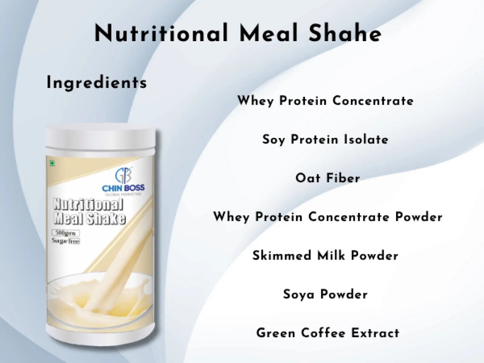 Nutritional Meal Shake 500mg - Thumbnail 1